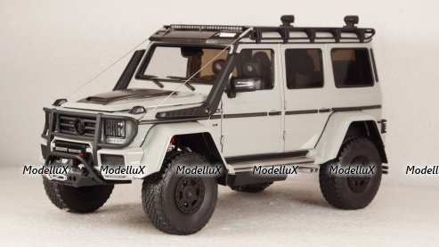 Mercedes Brabus 550 Adventure (G 500) 4x4 2017 Monza Grey Magno, Almost Real 1:18
