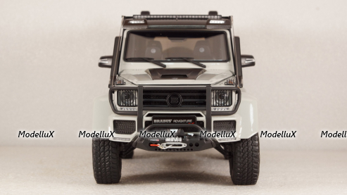 Mercedes Brabus 550 Adventure (G 500) 4x4 2017 Monza Grey Magno, Almost Real 1:18