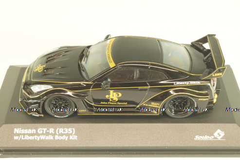 Nissan GT-R (R35) LB Silhouette JPS Black, SL4311201, Solido 1:43 Уценка!