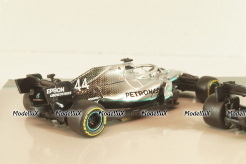 Mercedes-AMG F1 W10 EQ Power+, Formula 1, L.Hamilton/V.Bottas 2019, картина-рамка,18-38123, Burago 1:43