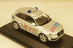 Audi Q5 "Fire Safety" 24h Le Mans 2010, 450723500, Schuco 1:43