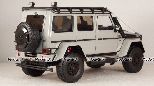 Mercedes Brabus 550 Adventure (G 500) 4x4 2017 Monza Grey Magno, Almost Real 1:18