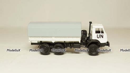Камаз 4310 ООН Борт с тентом, Herpa 1:87 