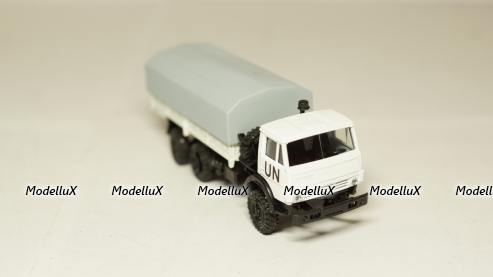 Камаз 4310 ООН Борт с тентом, Herpa 1:87 