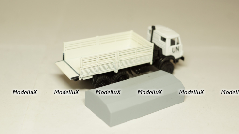 Камаз 4310 ООН Борт с тентом, Herpa 1:87 