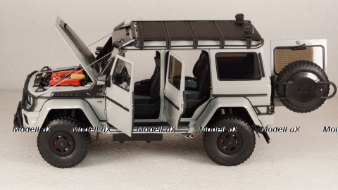 Mercedes Brabus 550 Adventure (G 500) 4x4 2017 Monza Grey Magno, Almost Real 1:18