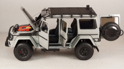 Mercedes Brabus 550 Adventure (G 500) 4x4 2017 Monza Grey Magno, Almost Real 1:18
