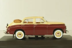 Газ-М20 Победа кабриолет 1947, бежевый/бордовый, WB217, WhiteBox 1:43
