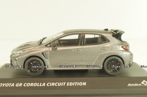 Toyota GR Corolla Circuit Edition 2023 matt-grey, 4314201, Solido 1:43