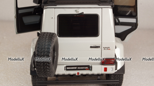 Mercedes Brabus 550 Adventure (G 500) 4x4 2017 Monza Grey Magno, Almost Real 1:18