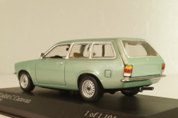 Opel Kadett (C) Caravan 1973, light green, 430045616, Minichamps 1:43