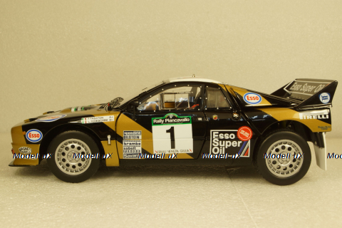 Lancia Rallye 037 #1 Piancavallo 1985 winner Tabaton/Tedeschini, KYO8306E0, Kyosho 1:18