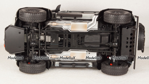 Mercedes Brabus 550 Adventure (G 500) 4x4 2017 Monza Grey Magno, Almost Real 1:18