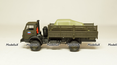 Камаз 4326 кузов с грузом, Herpa/КУМ 1:87 