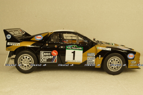 Lancia Rallye 037 #1 Piancavallo 1985 winner Tabaton/Tedeschini, KYO8306E0, Kyosho 1:18