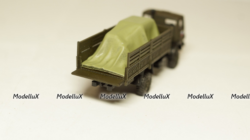 Камаз 4326 кузов с грузом, Herpa/КУМ 1:87 