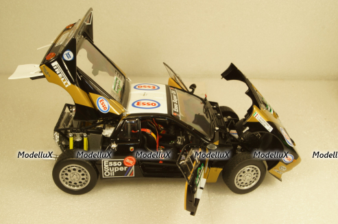 Lancia Rallye 037 #1 Piancavallo 1985 winner Tabaton/Tedeschini, KYO8306E0, Kyosho 1:18