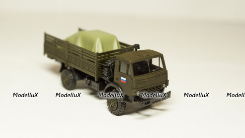 Камаз 4326 кузов с грузом, Herpa/КУМ 1:87 