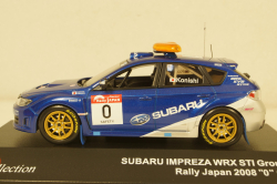 Subaru Impreza WRX STI Rallye Japan 2008 St.Nr.0, JC230, J-Collection 1:43