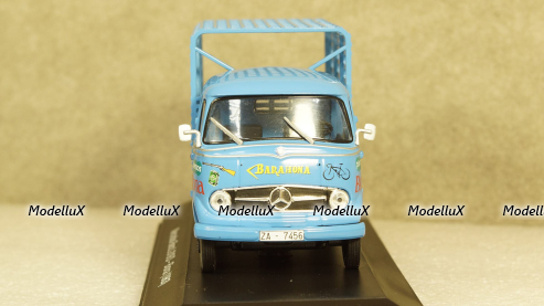 Mercedes 180 (W120) 1953, grey, 430033107, Minichamps 1:43