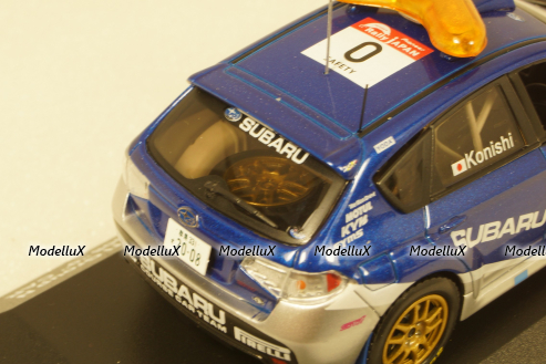 Subaru Impreza WRX STI Rallye Japan 2008 St.Nr.0, JC230, J-Collection 1:43