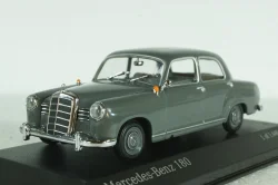Mercedes 180 (W120) 1953, grey, 430033107, Minichamps 1:43