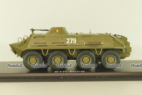 БТР-60ПБ 1960, колёсный бронетранспортёр, PLC47107, Premium ClassiXXs 1:43