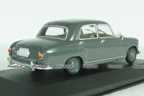 Mercedes 180 (W120) 1953, grey, 430033107, Minichamps 1:43