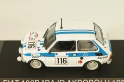 Fiat 126P #116 Rally Acropolis 1984 (Polski Fiat),  white, Kultowe Maluchy #2, Hachette 1:43