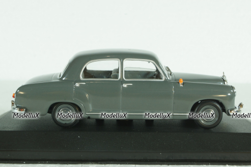 Mercedes 180 (W120) 1953, grey, 430033107, Minichamps 1:43