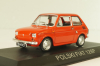 Fiat 126P 1973 (Polski Fiat), red, Kultowe Maluchy #1, Hachette 1:43