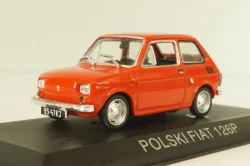 Fiat 126P 1973 (Polski Fiat), red, Kultowe Maluchy #1, Hachette 1:43