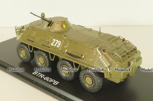 БТР-60ПБ 1960, колёсный бронетранспортёр, PLC47107, Premium ClassiXXs 1:43