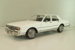 Chevrolet Caprice Classic 1980, from movie A-Team, white, 19109, Greenlight 1:18