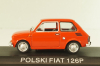 Fiat 126P 1973 (Polski Fiat), red, Kultowe Maluchy #1, Hachette 1:43