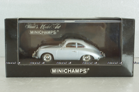 Porsche 356 Stuttgart Coupe 1948, silver, 400065020, Minichamps 1:43