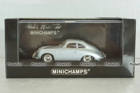 Porsche 356 Stuttgart Coupe 1948, silver, 400065020, Minichamps 1:43