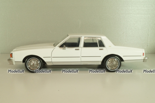 Chevrolet Caprice Classic 1980, from movie A-Team, white, 19109, Greenlight 1:18