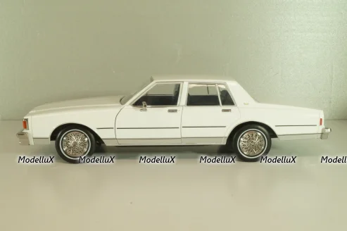 Chevrolet Caprice Classic 1980, from movie A-Team, white, 19109, Greenlight 1:18