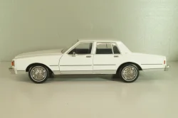 Chevrolet Caprice Classic 1980, from movie A-Team, white, 19109, Greenlight 1:18