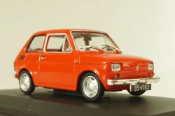 Fiat 126P 1973 (Polski Fiat), red, Kultowe Maluchy #1, Hachette 1:43