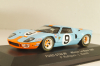 Ford GT40 Gulf #9 winner 24h LeMans 1968 Rodriguez/Bianchi, LM1968, IXO 1:43