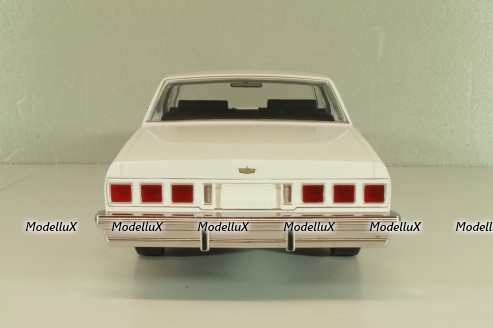 Chevrolet Caprice Classic 1980, from movie A-Team, white, 19109, Greenlight 1:18