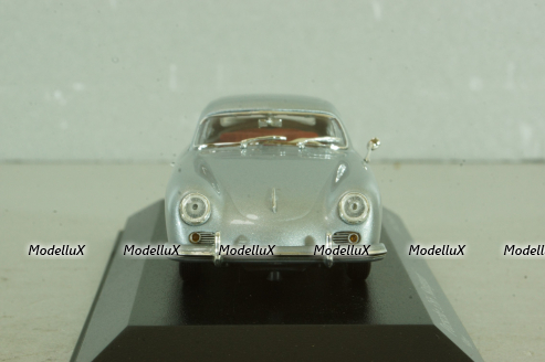Porsche 356 Stuttgart Coupe 1948, silver, 400065020, Minichamps 1:43