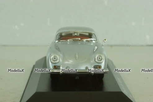 Porsche 356 Stuttgart Coupe 1948, silver, 400065020, Minichamps 1:43