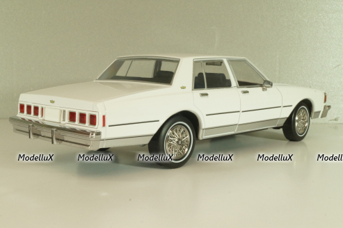 Chevrolet Caprice Classic 1980, from movie A-Team, white, 19109, Greenlight 1:18