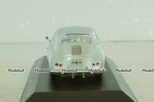 Porsche 356 Stuttgart Coupe 1948, silver, 400065020, Minichamps 1:43
