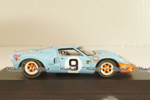 Ford GT40 Gulf #9 winner 24h LeMans 1968 Rodriguez/Bianchi, LM1968, IXO 1:43