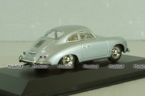 Porsche 356 Stuttgart Coupe 1948, silver, 400065020, Minichamps 1:43