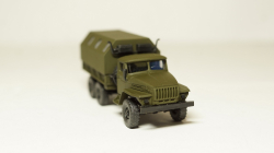 УРАЛ 4320 кунг радиостанция, Herpa/КУМ 1:87 